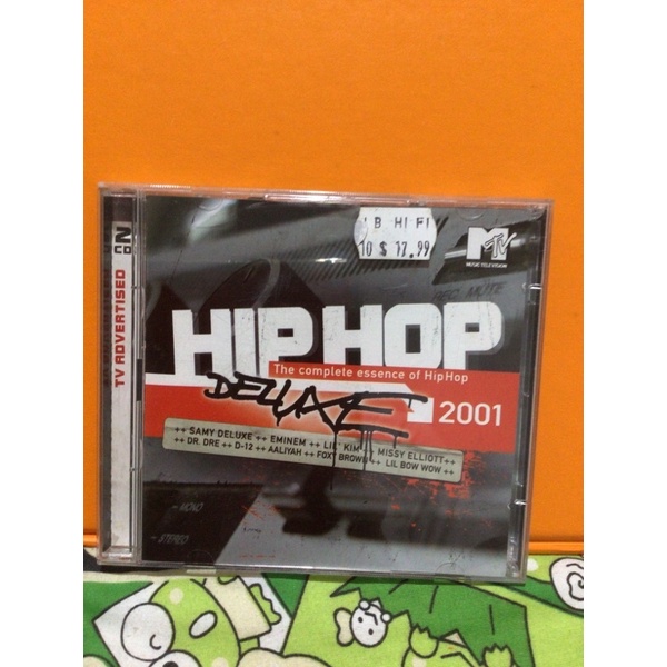 HIP HOP CD ALBUM 2001 DELUXE ORIGINAL EMINEM MISSY ELLIOT DR DRE SNOOP DOGG ETC