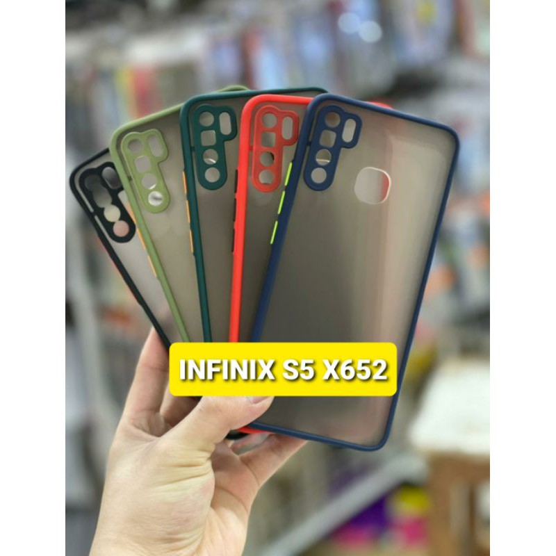 INFINIX S5 X652 - INFINIX S5 LITE - CASE DOVE + RING KAMERA - MY CHOICE INFINIX