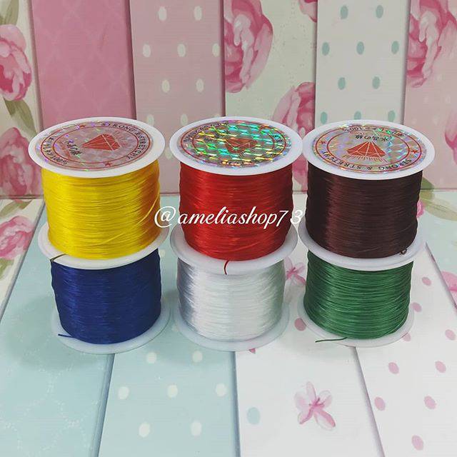 Bahan Benang Karet / Karet Gelang