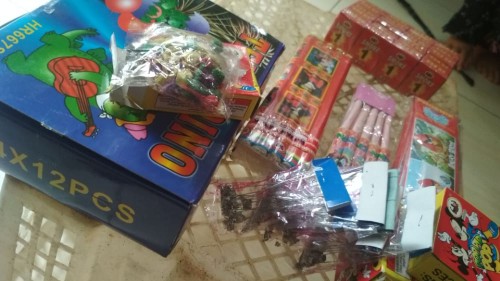 Air Mancur Besar/kecil Hujan Perak 10pcs