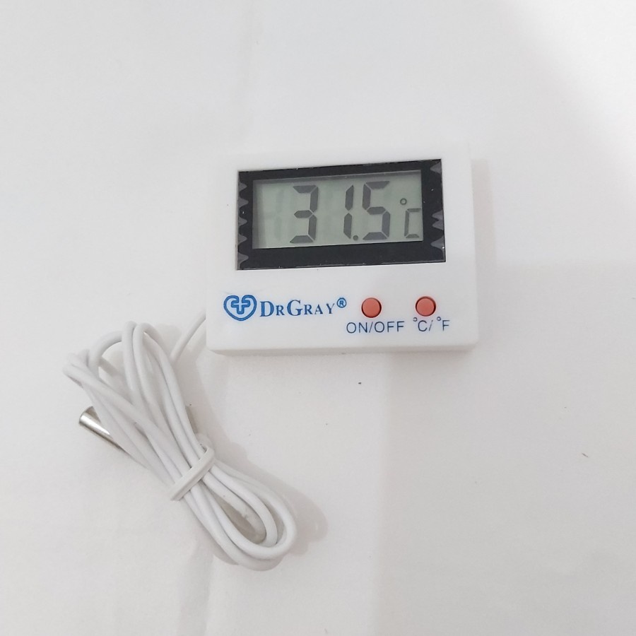 Termometer Digital Aquarium / Rumah kaca Digital Dr.Gray / Kulkas HT5