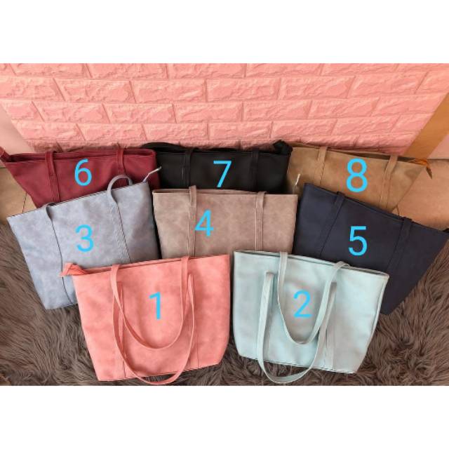 Tas santai simpel polos - candy florence