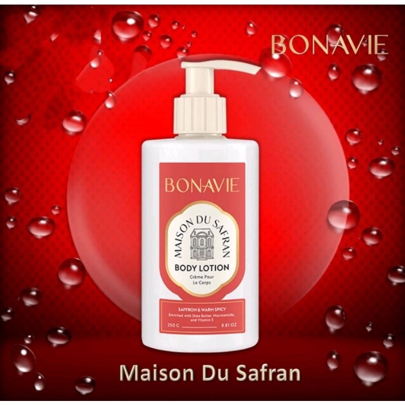 BONAVIE BODY LOTION MAISON DU SAFRAN