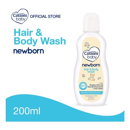 Cussons Newborn Hair And Body Wash 200ml