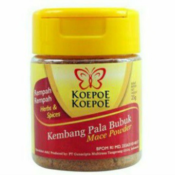 

Koepoe koepoe kembang pala bubuk 25 gram