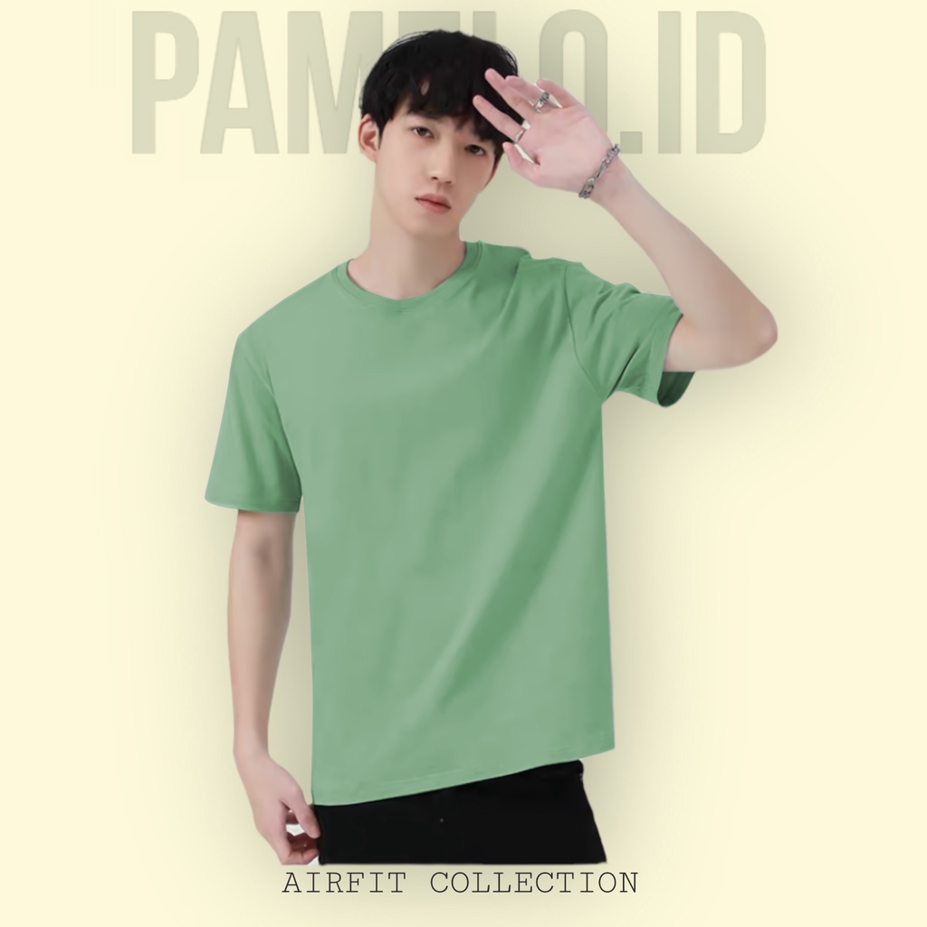 Pamelo id Kaos Airfit/Kaos Oblong/Tshirt unisex/Kaos Distro Unisex/Baju oblong/Korea style