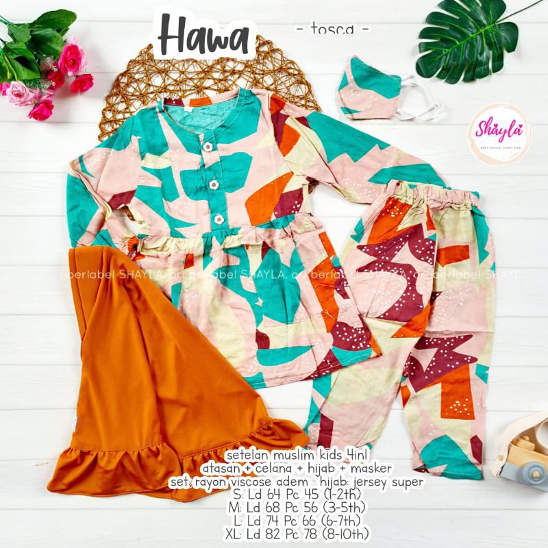 HAWA SET KIDS BY SHAYLA