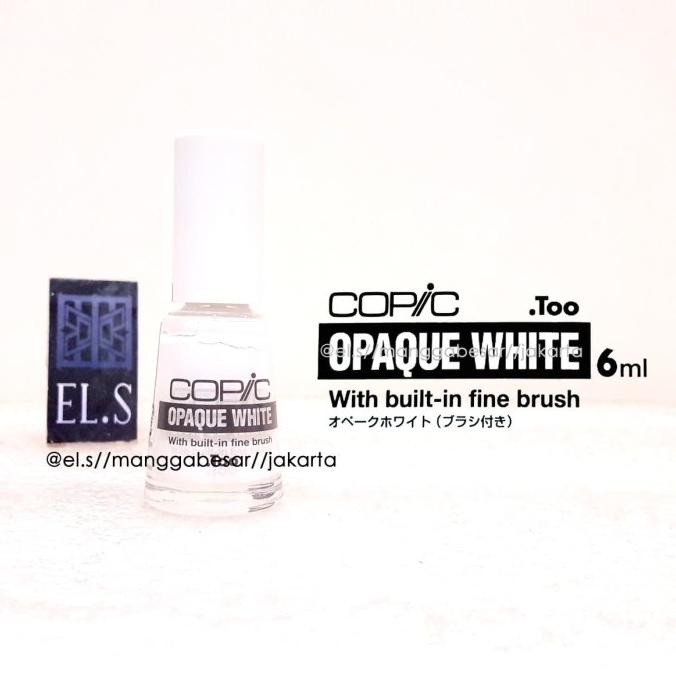 

Copic Opaque White with Built in Brush
