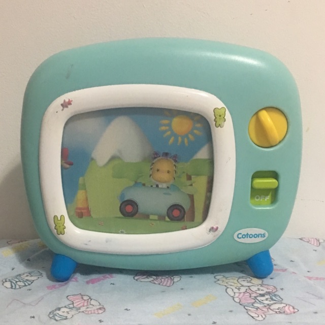 Music Box TV Preloved. Mainan Music Box dan flas card