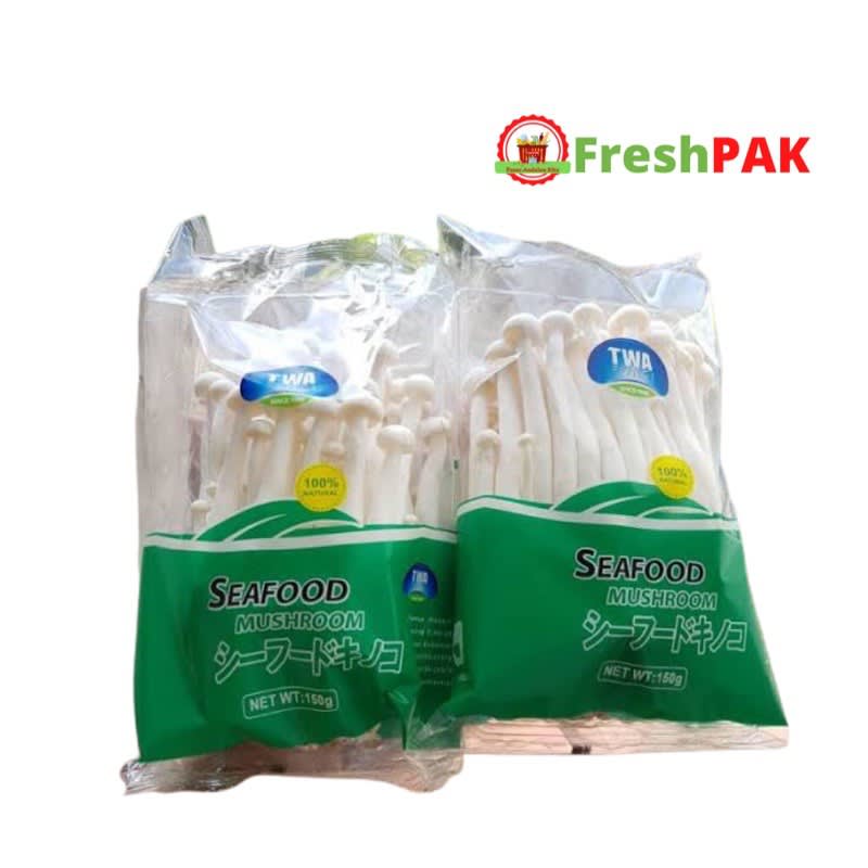 

SayurJM Jamur Seafood / Jamur Snow White Segar 150gr / Mushroom Fresh