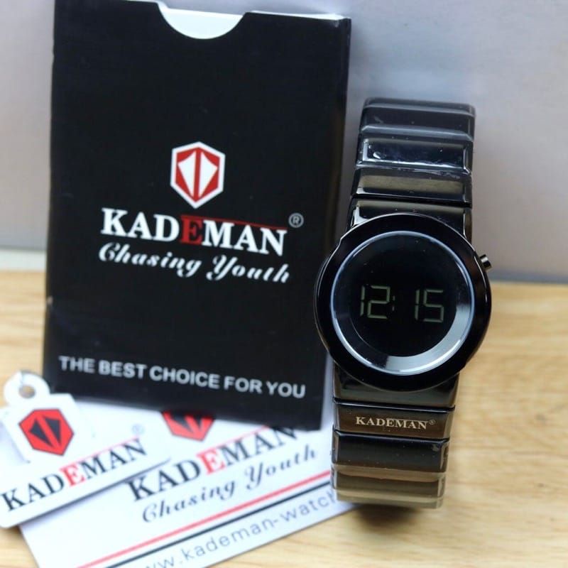 Jam Tangan Digital Kademan All Stainliss Steel Jam Terlaris Fashion COD