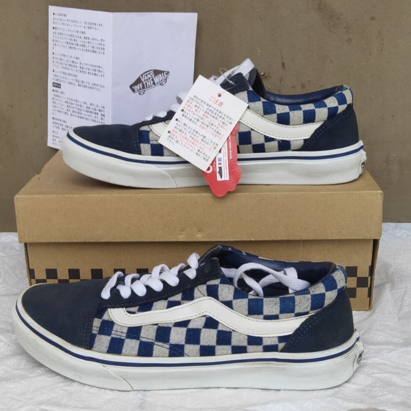 Sepatu Vans V36CL Indigo,. Japan