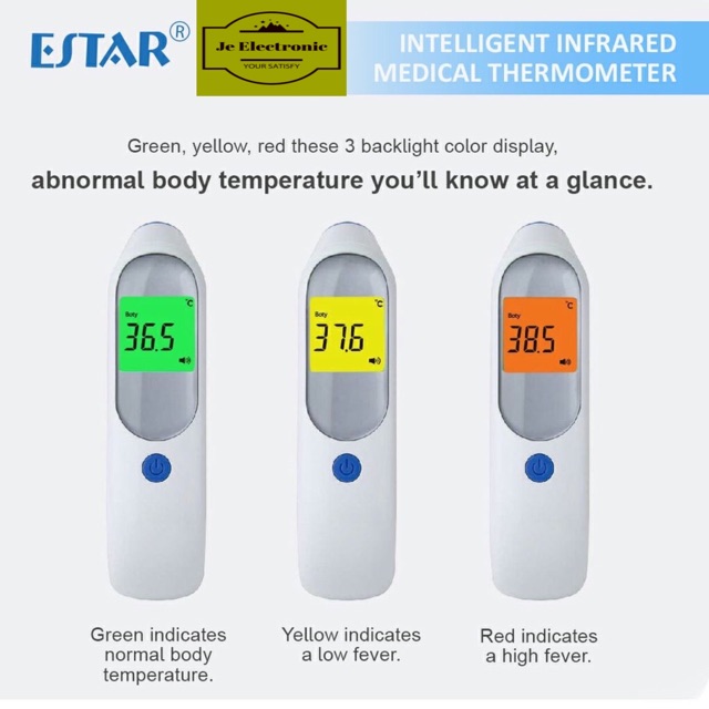 Thermometer infrared estar / termometer akurat / termometer terbaik termurah