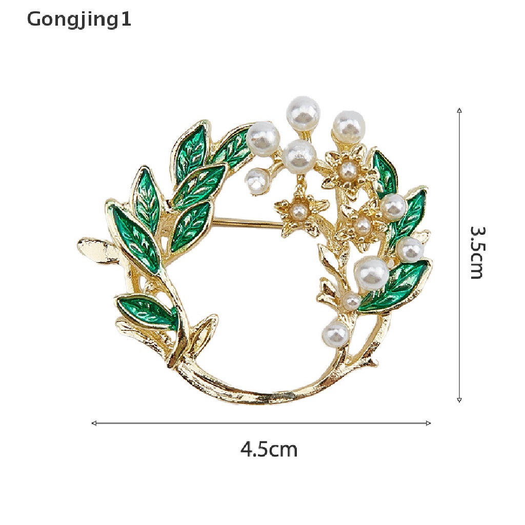 Gongjing1 Bros Pin Enamel Alloy Desain Simple Aksesoris Wanita Untuk Hadiah