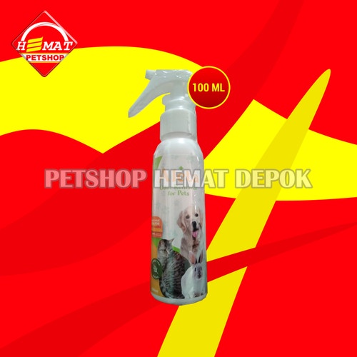 Aleta Pet Odor Remove Penghilang Bau Pipis Kandang Kucing Anjing 100ML