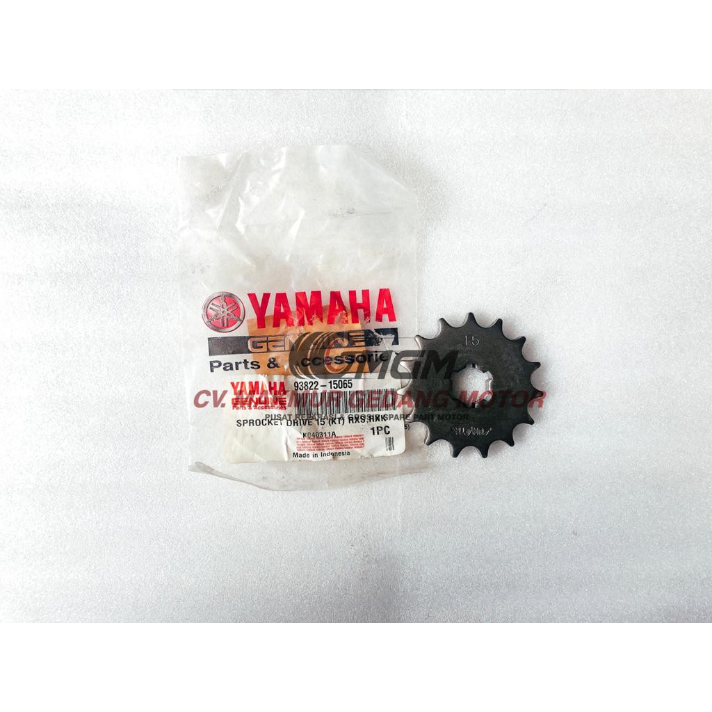 GIR GER GEAR DEPAN 15T RX100 RXS ALFA ORI 93822-15065