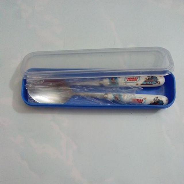 Sendok Set Kotak Garpu Gg Keramik Karakter (20x3)