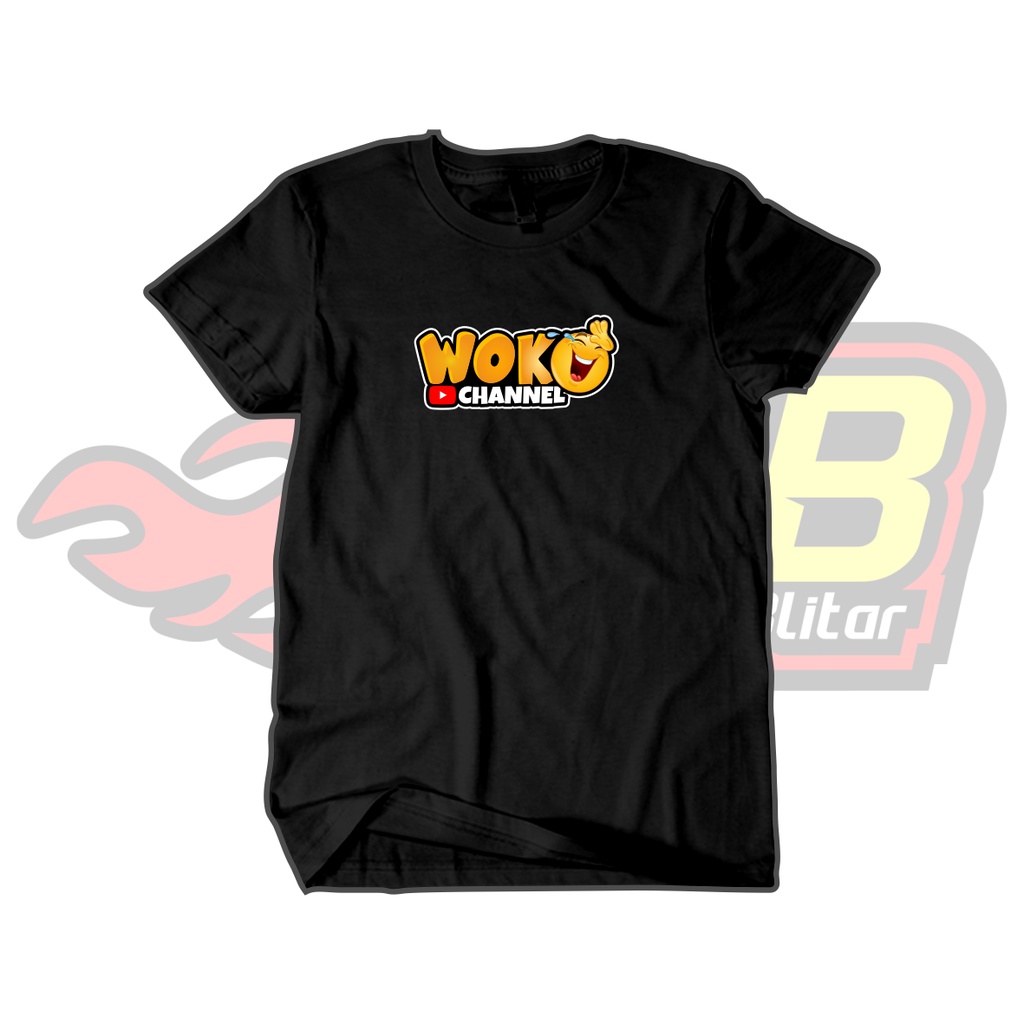 Kaos Woko Chanel Katun Distro Unofficial