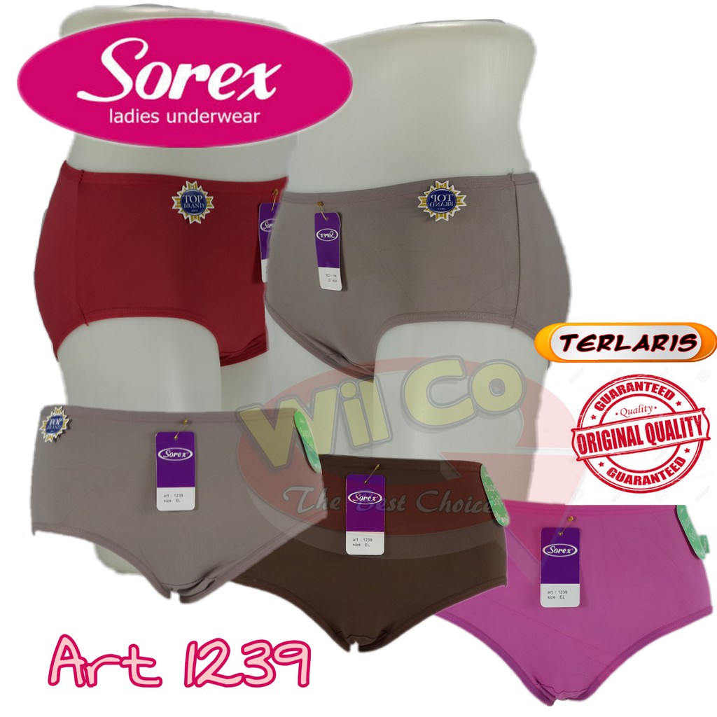 K501  Celana Dalam Wanita  Cd Sorex 1239 M, L, XL, XXL 