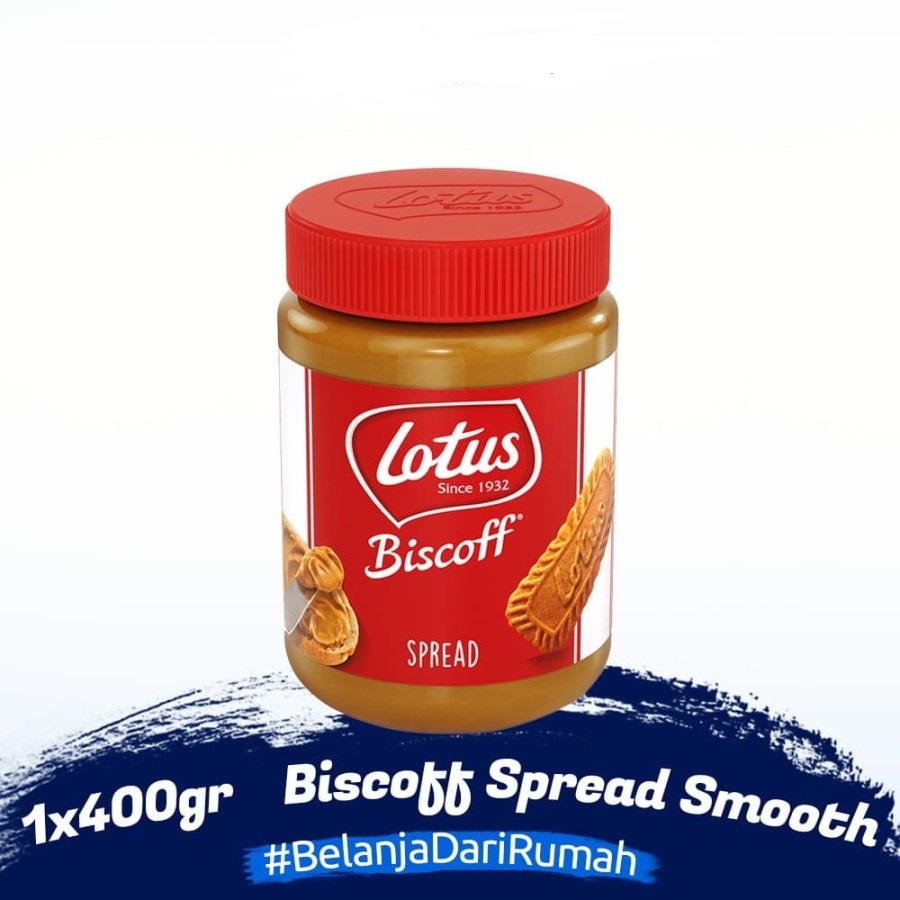 SELAI LOTUS BISCOFF SPREAD SMOOTH 400GR