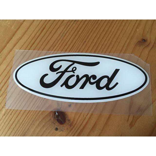 Sticker Emblem Ford Fiesta White Terbaik