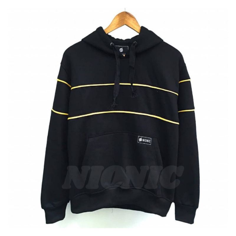 Sweater Hoodie Paiving Black Pria Wanita kualitas Premium Distro