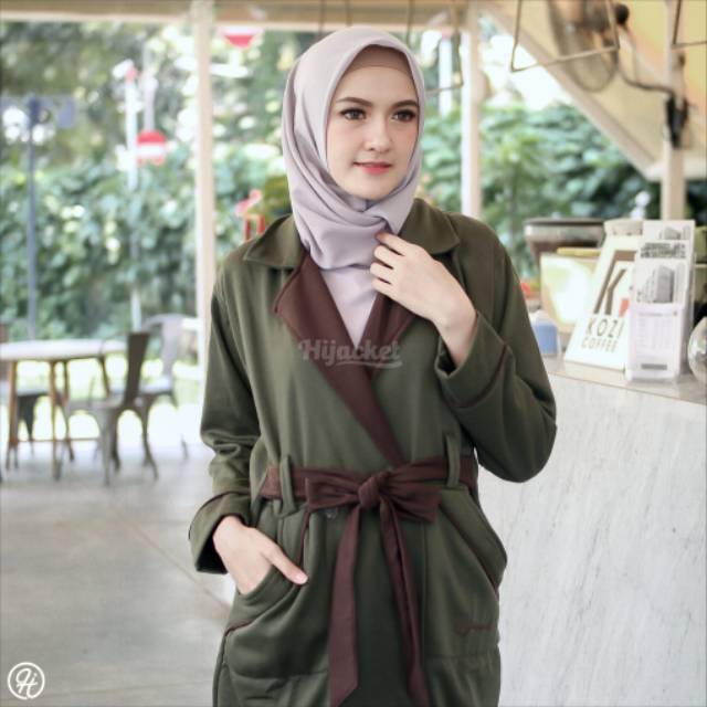 Jaket Hijaber Muslimah Hijacket Elnara-6