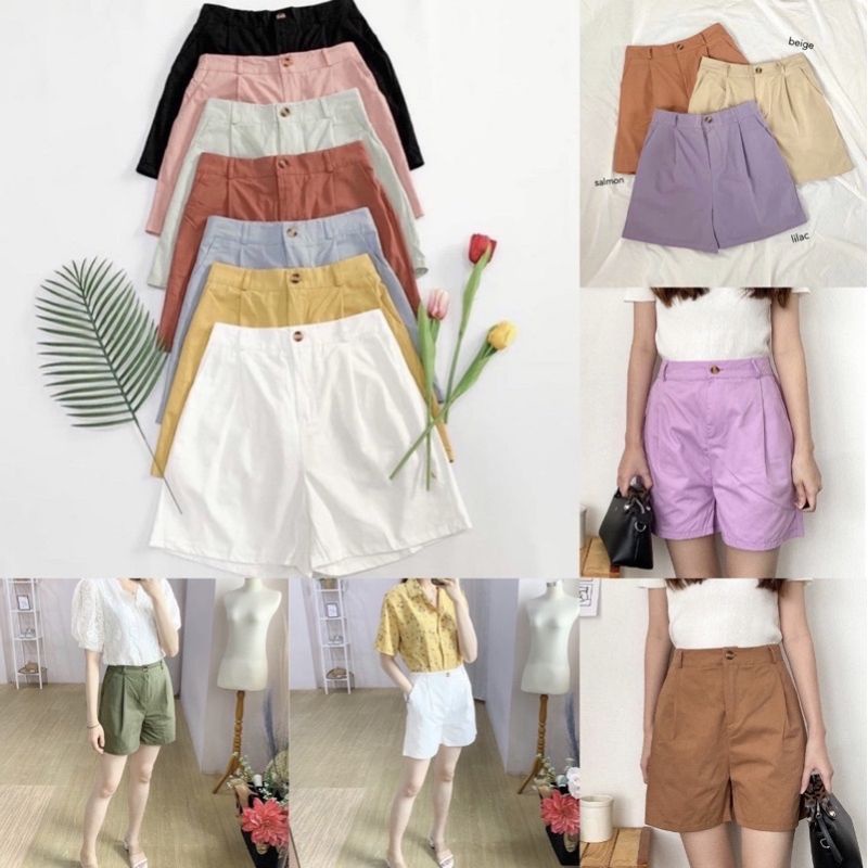 Hot Pants American  Celana Pendek Wanita Style Korea Terbaru dan Kekinian