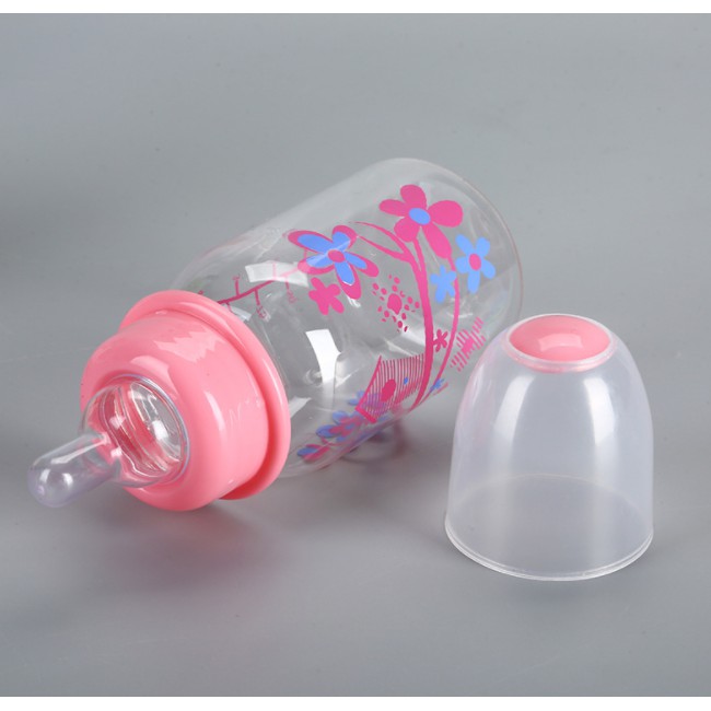 FREE DOT Botol Susu Bayi KIDZONE + Pegangan Standard Dot Gepeng BPA FREE 60ml 125ml 250ml