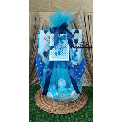 hampers bayi/parcel bayi/kado bayi/baby gift set/hampers baby/kado bayi baru lahir/parsel bayi/nuswa parselbayi/kado melahirkan/kado lahiran/gift set/kado bayi perempuan/kado bayi laki laki/gift bayi/paket kado bayi/hampers kado/gift bayi/parsel bayi-Motif boy 150.000