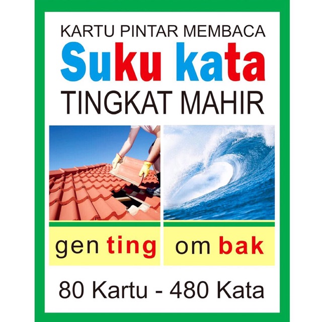 Membaca suku kata tingkat mahir