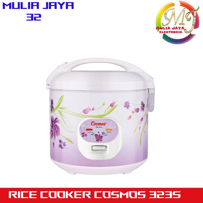 RICE COOKER COSMOS 1.8LT 3IN1 CRJ 323S PENANAK DAN PENGHANGAT NASI MEJIKOM MASAK NASI MAGIC COM