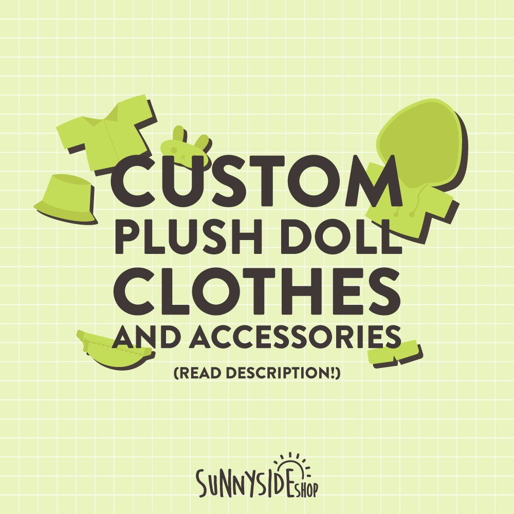 [Doll Clothes] Custom Doll Clothes 10cm, 15cm & 20cm | PENTING BACA DESKRIPSI 