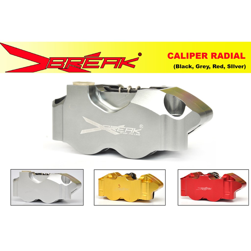 CALIPER X-BREAK 4 PISTON RADIAL FULL CNC (MODEL KTC)