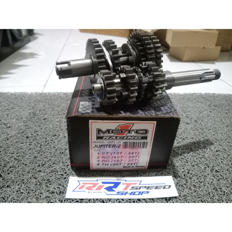 GEAR RASIO JUPI Z MOTO1 RACING