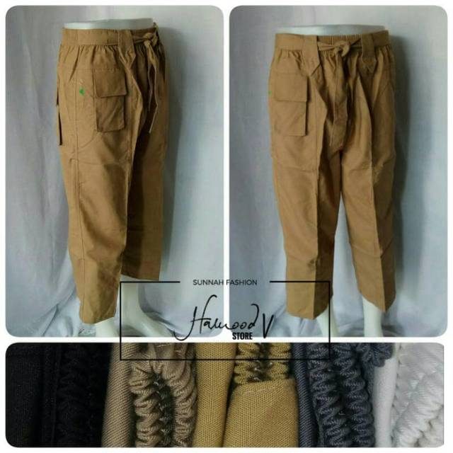 Sirwal Boxer Jayanti Notations M-XL Jumbo XXL Double XL Sirwal AlHanif AlWani Celana Sholat Ikhwan