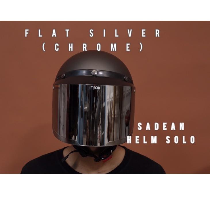 HELM BOGO CLASSIC GARIS 3| HELM RETRO DEWASA {BTU.01Jl22ᴴ}
