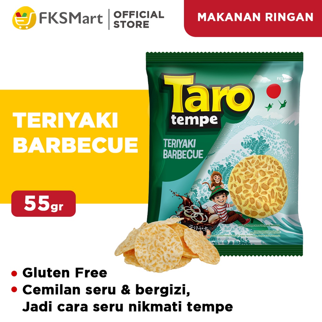 

Taro Tempe Teriyaki Barbecue 55 gr