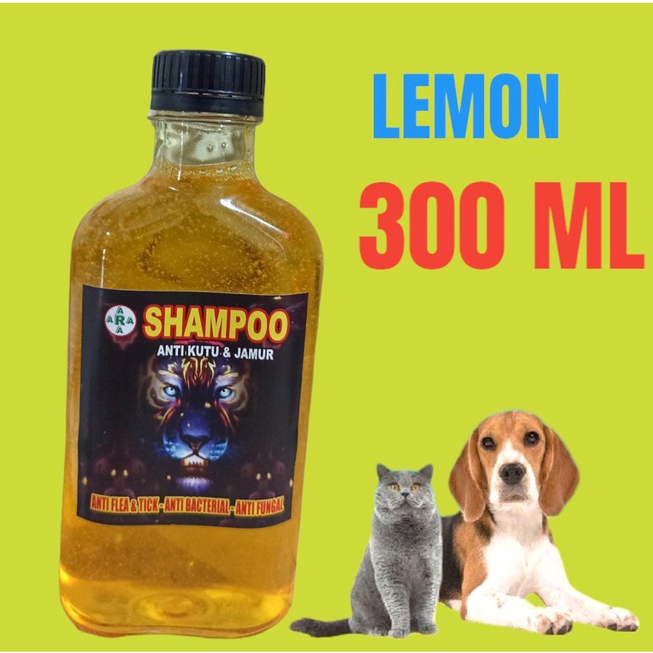 SAMPO KUCING DAN ANJING ANTI KUTU/JAMUR/RONTOK NETTO 300 ML