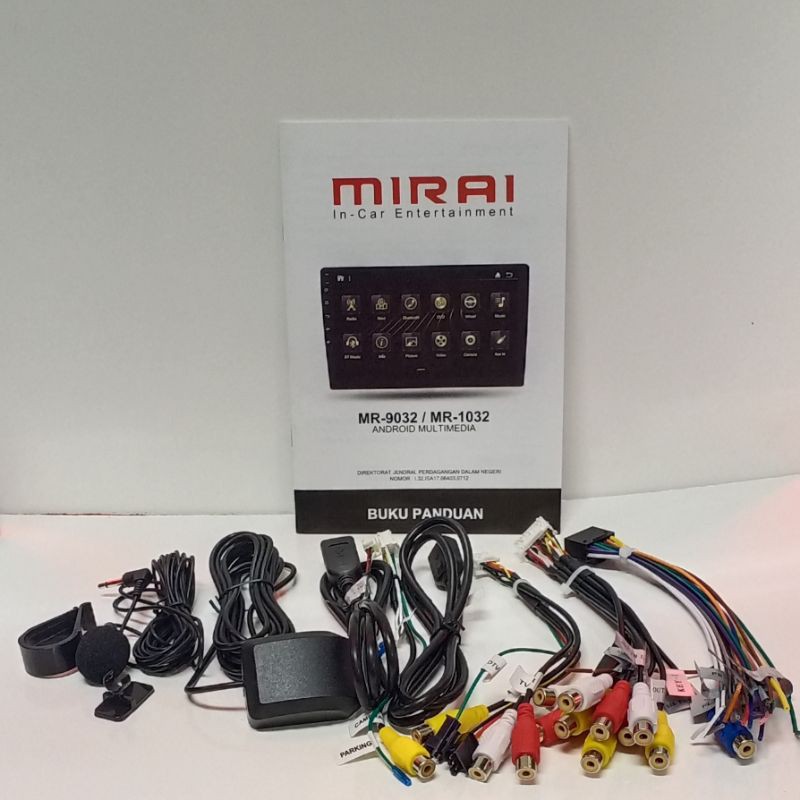 HEAD UNIT TAPE MIRAI ANDROID MR 9032 VC  9 inch-3