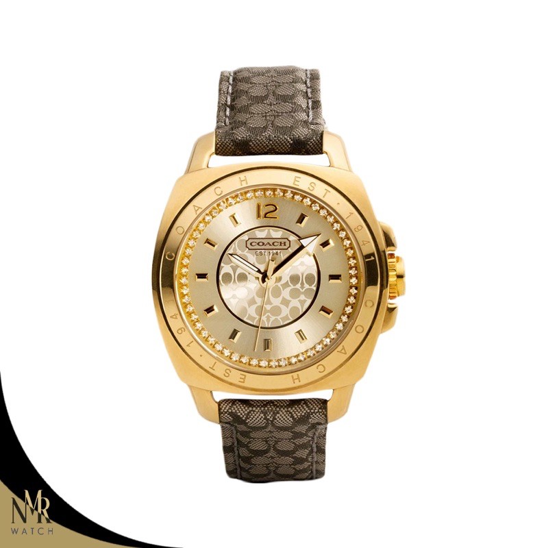 Jam Tangan Wanita Coach Gold ORIGINAL