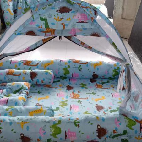 kasur tenda bayi kelambu set