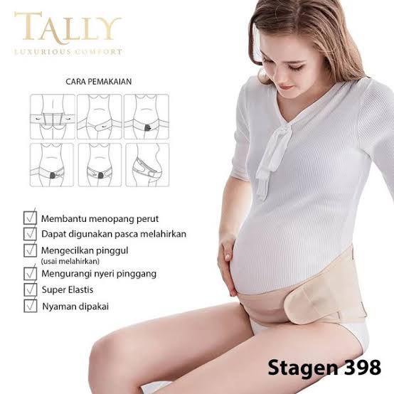 TALLY Stagen Hamil Korset Hamil Penyangga Perut Ibu Hamil Tally 398