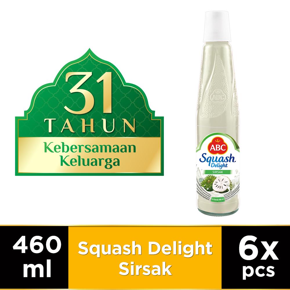 

ABC Sirup Squash Delight Sirsak 460 ml - Multi Pack 6 pcs