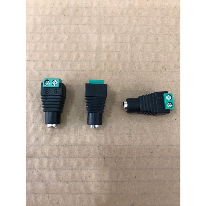 JACK DC MALE CCTV ADAPTOR SOKET DC - female