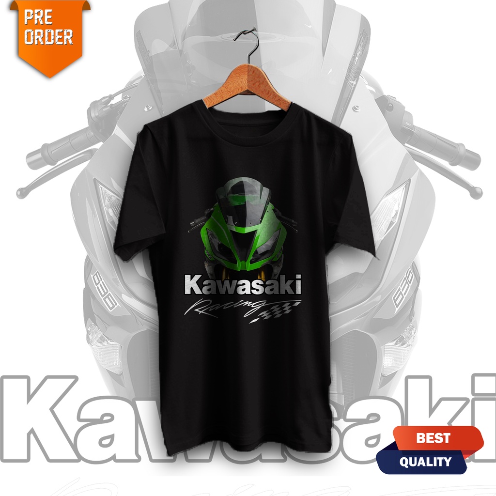 KAOS ZX6R ZX636 KAOS BAJU KAWASAKI RACING OTOMOTIF