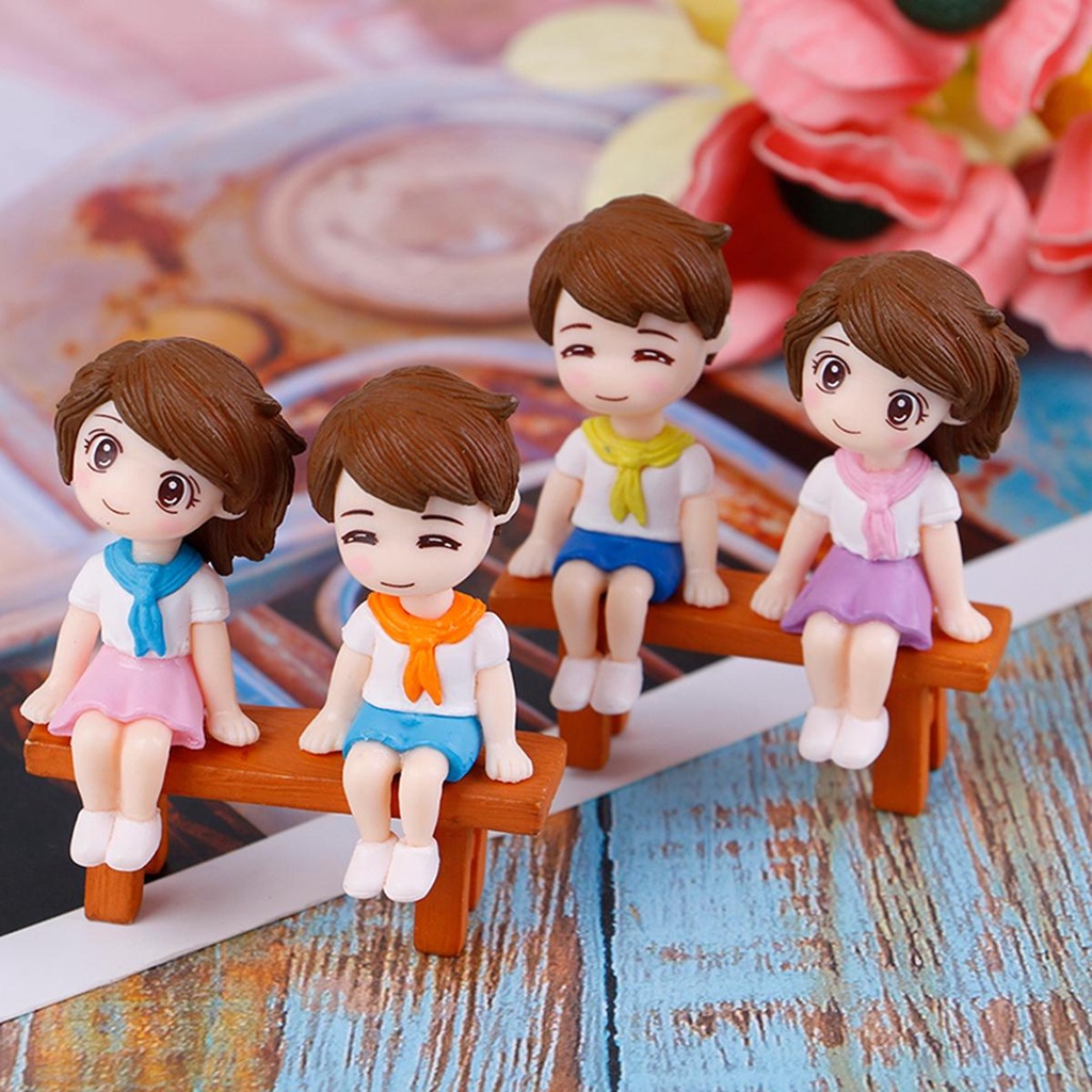 Agustina Boneka Miniatur Lanskap Mikro Rumah Boneka Lucu Mini Kreatif Sweety Lovers Figurine