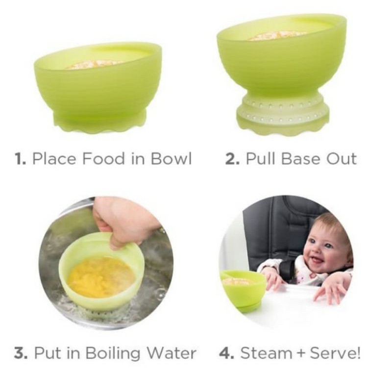 OLA BABY Steam Bowl Mangkok Makan Bayi