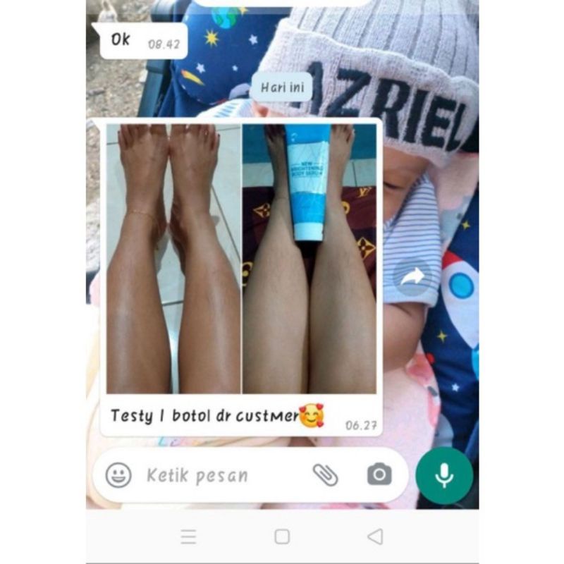 BODY SERUM KEDAS BEAUTY ORIGINAL BPOM-6