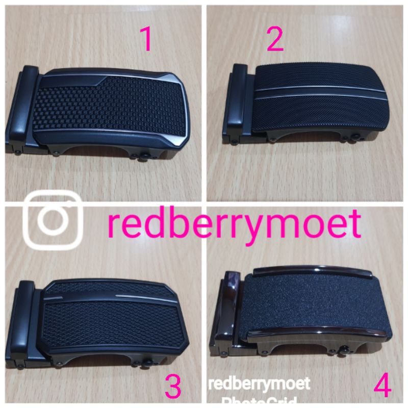 kepala gesper kepala ikat pinggang pria polos